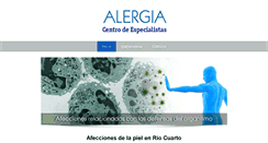 Desktop Screenshot of alergiadresvarizat.com